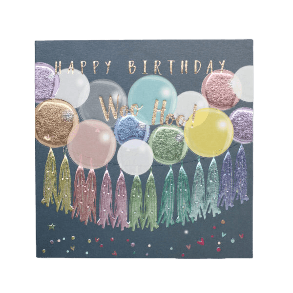 Card - Birthday Balloons - KLOSH