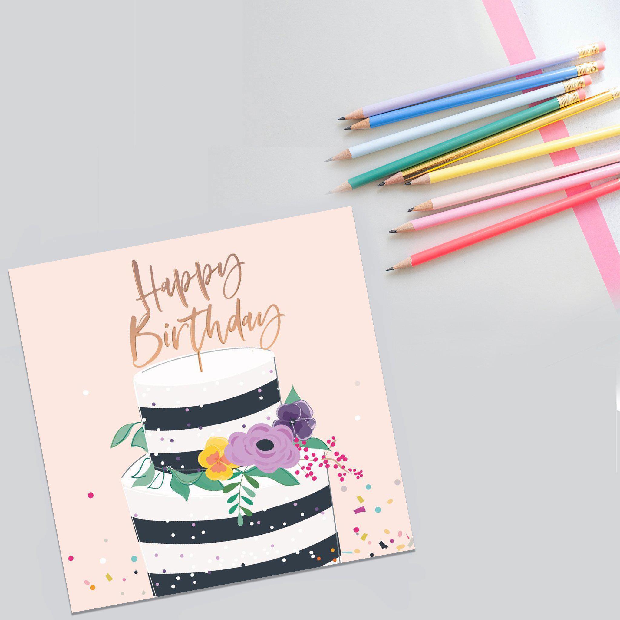Card - Birthday Cake - KLOSH