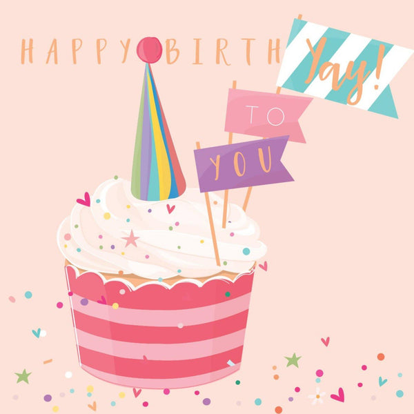 Card - Birthday Cupcake - KLOSH