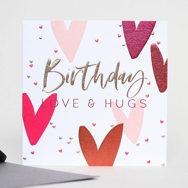 Card - Birthday Love Hearts - KLOSH