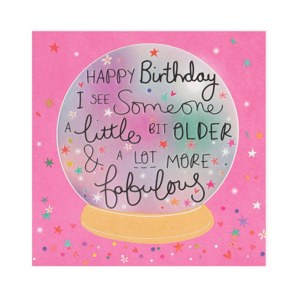 Card - Birthday Older & Fabulous - KLOSH