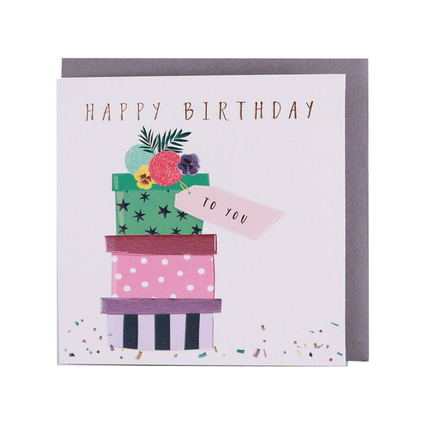 Card - Birthday Presents - KLOSH