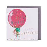 Card - Celebration Single Balloon - KLOSH