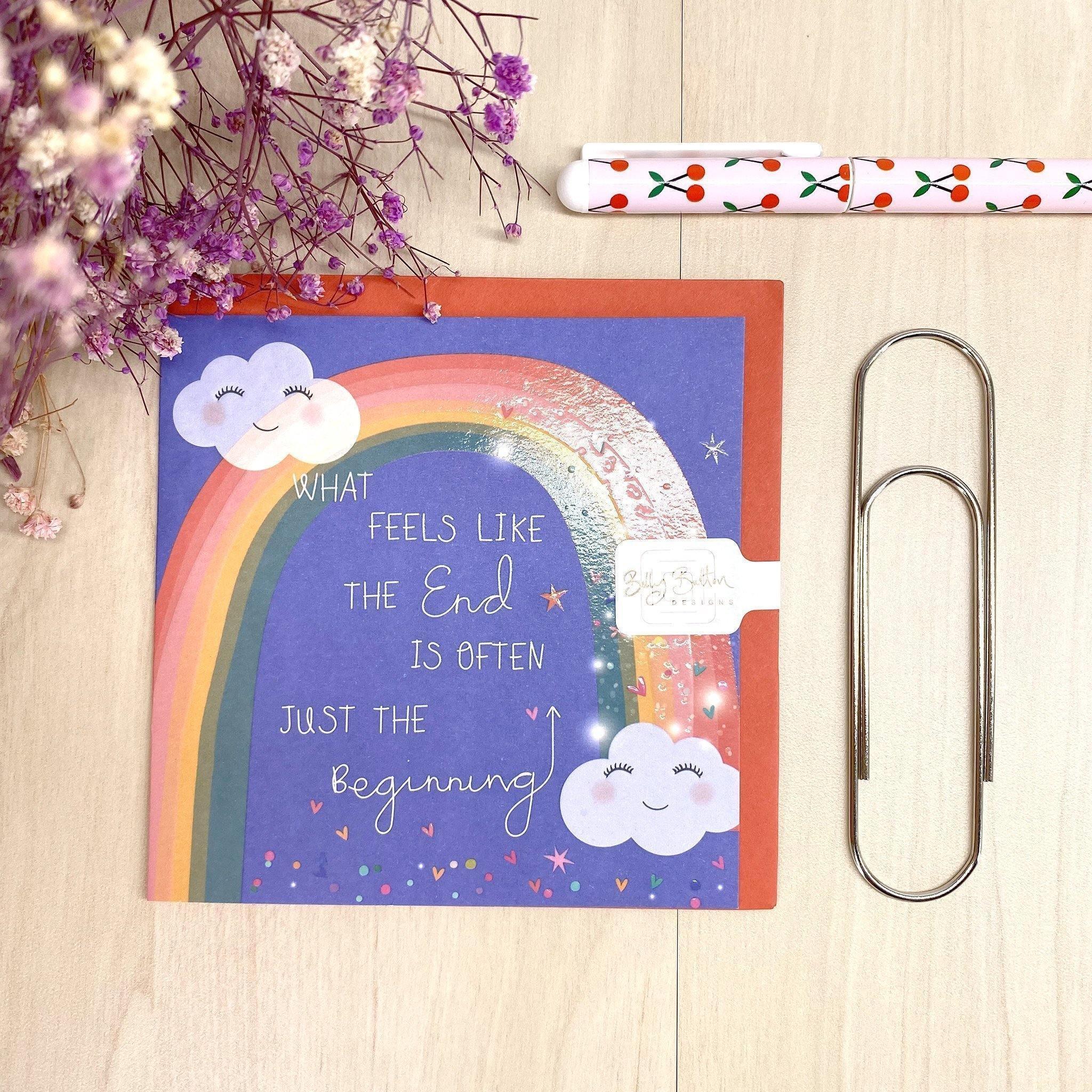 Card - Feels like the End is often the Beginning - KLOSH