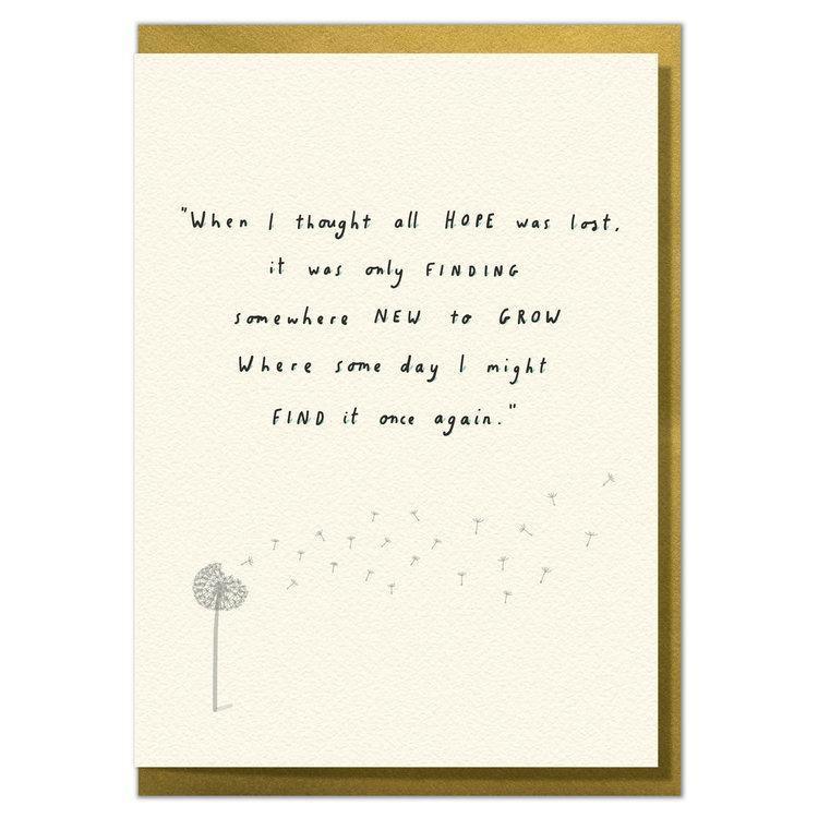 Card - Finding Hope - KLOSH