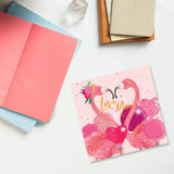 Card - Flamingos Love You - KLOSH