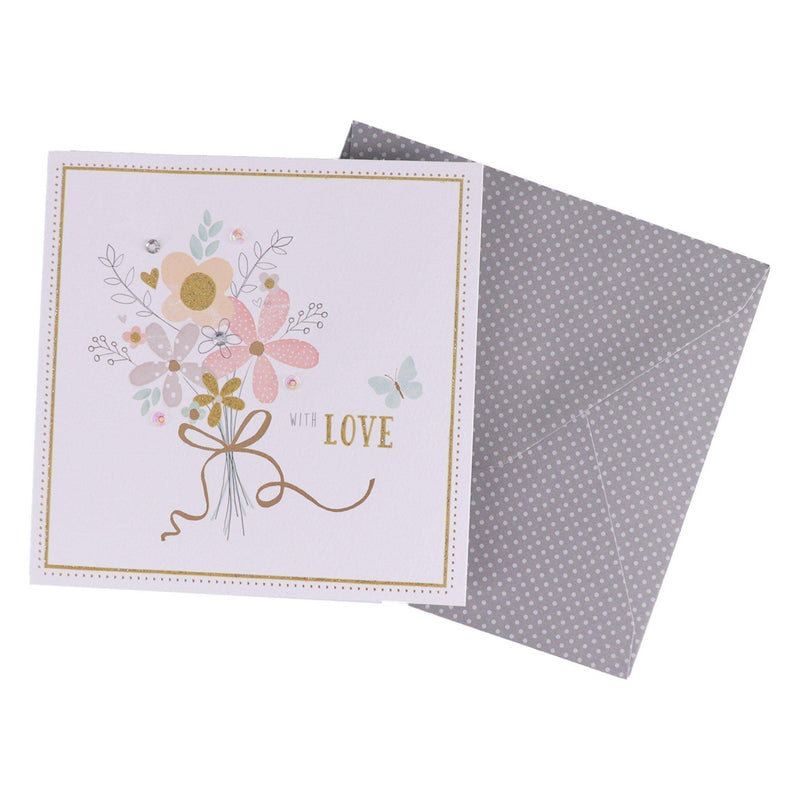 Card - Floral With Love - KLOSH