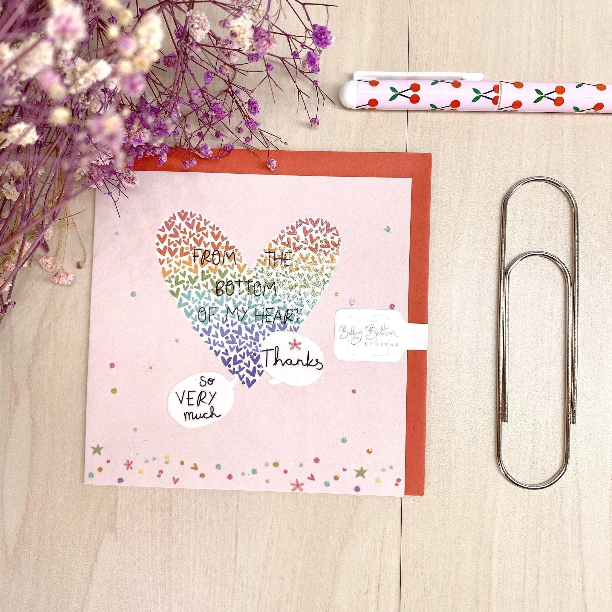 Card - From the Bottom of my Heart - KLOSH