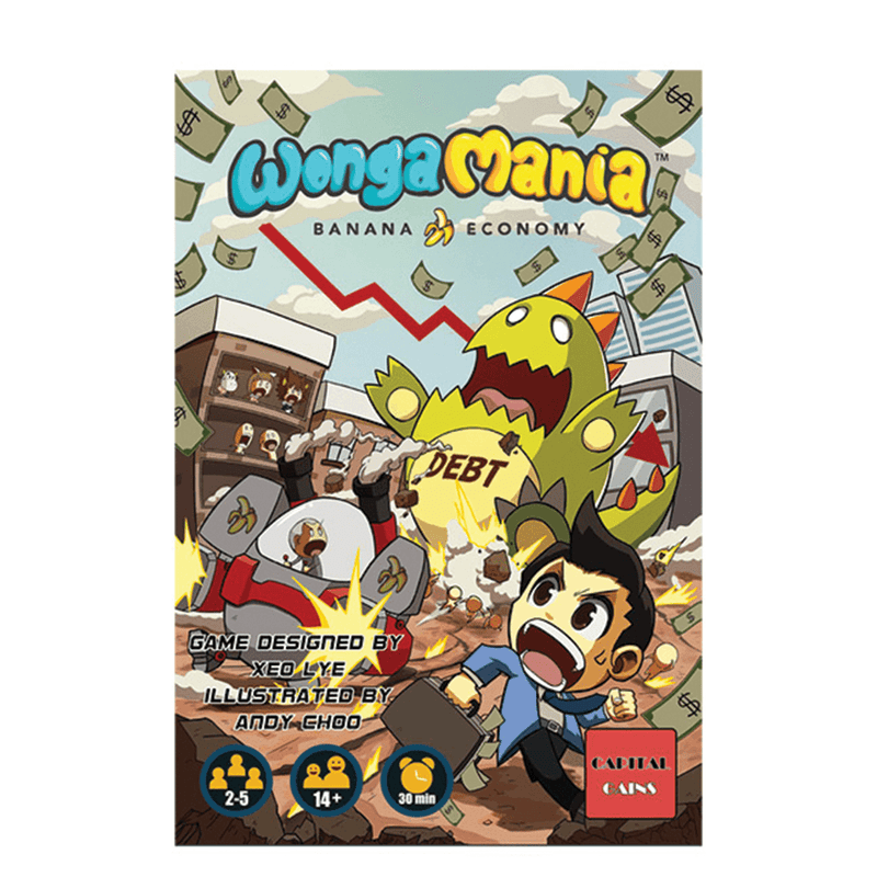 Card Game - Wongamania: Banana Economy 2nd Edition - KLOSH