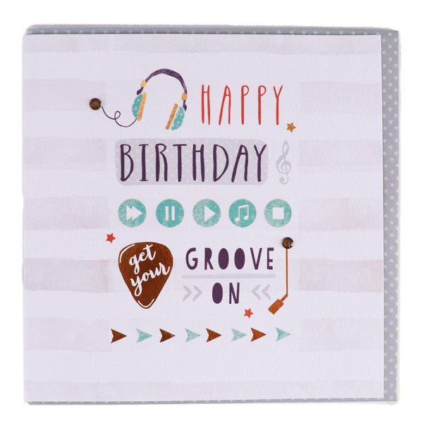Card - Get Your Groove On Birthday - KLOSH