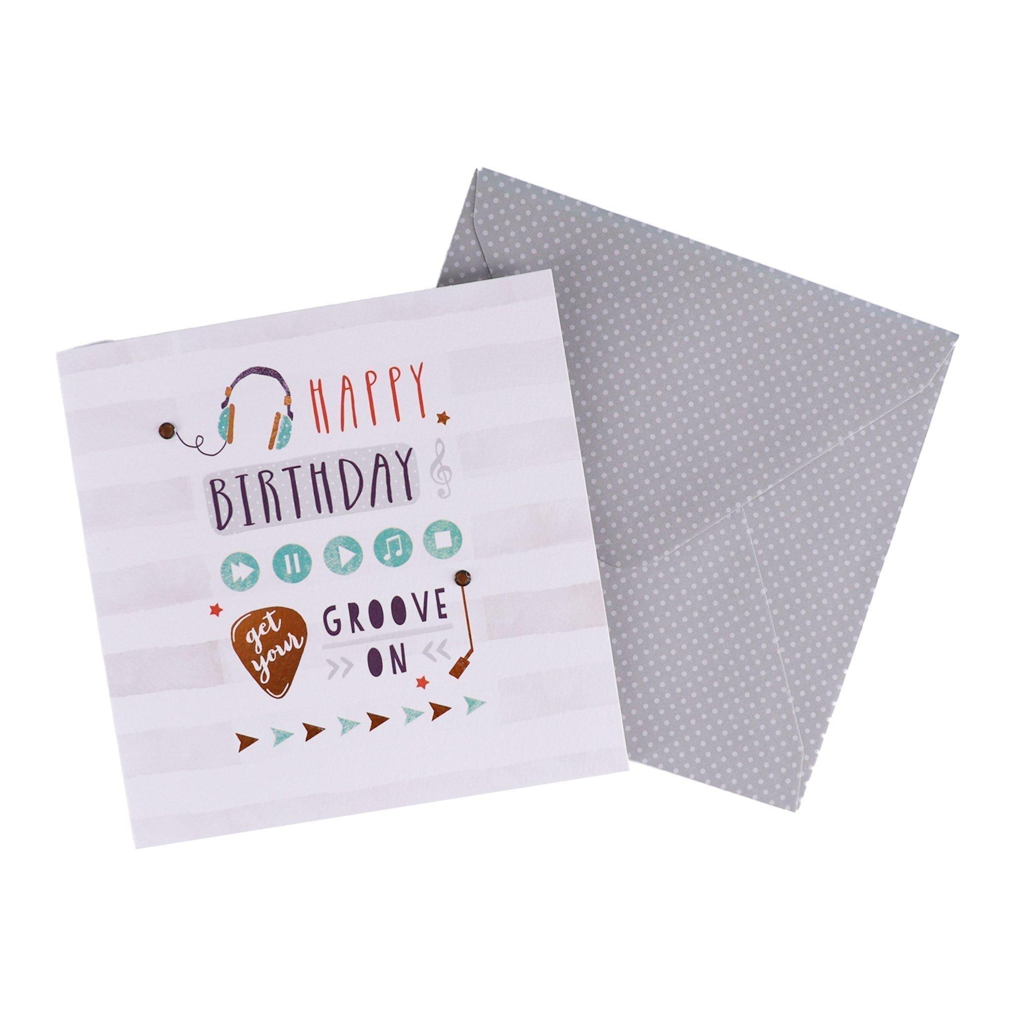 Card - Get Your Groove On Birthday - KLOSH