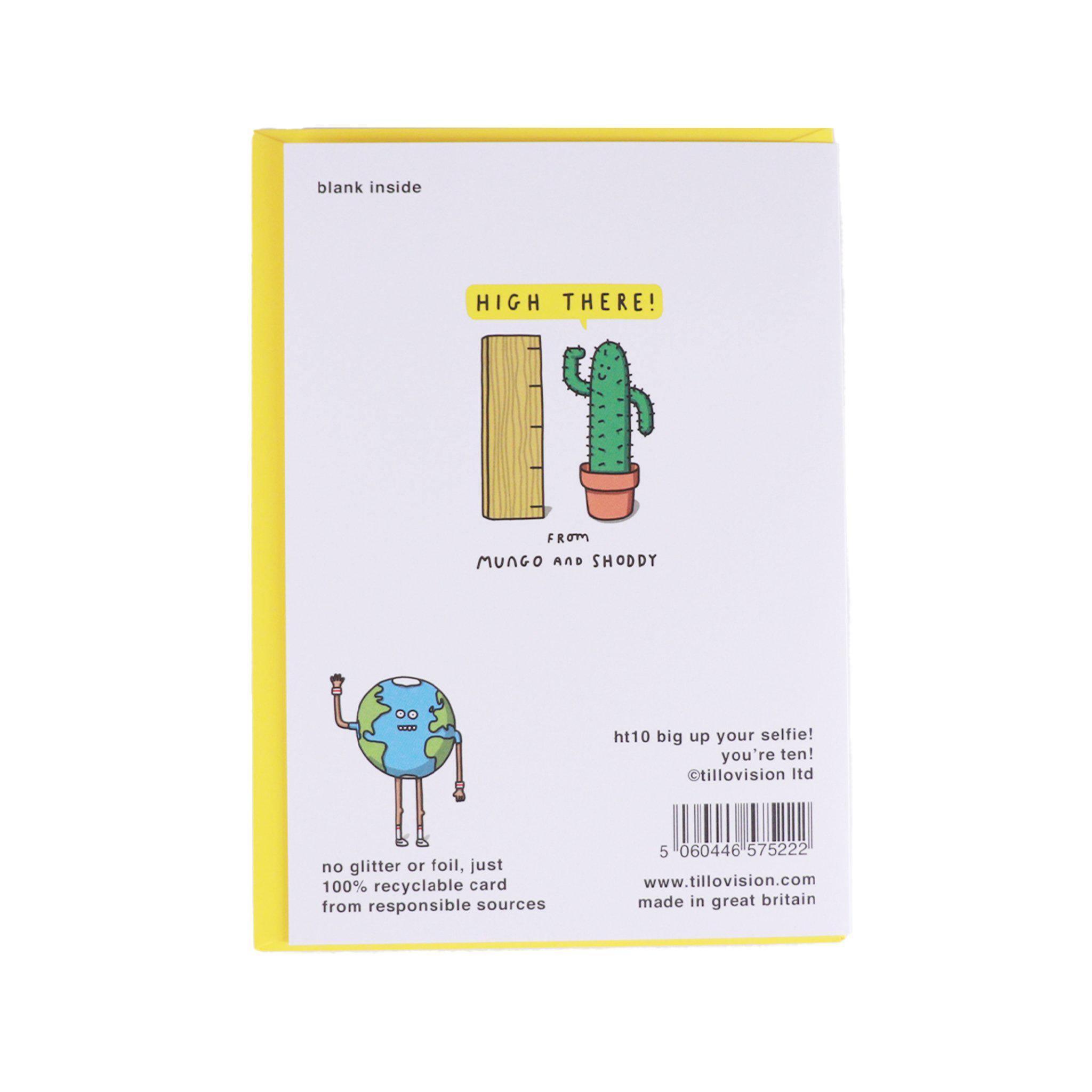 Card - Happy 10th Birthday - KLOSH