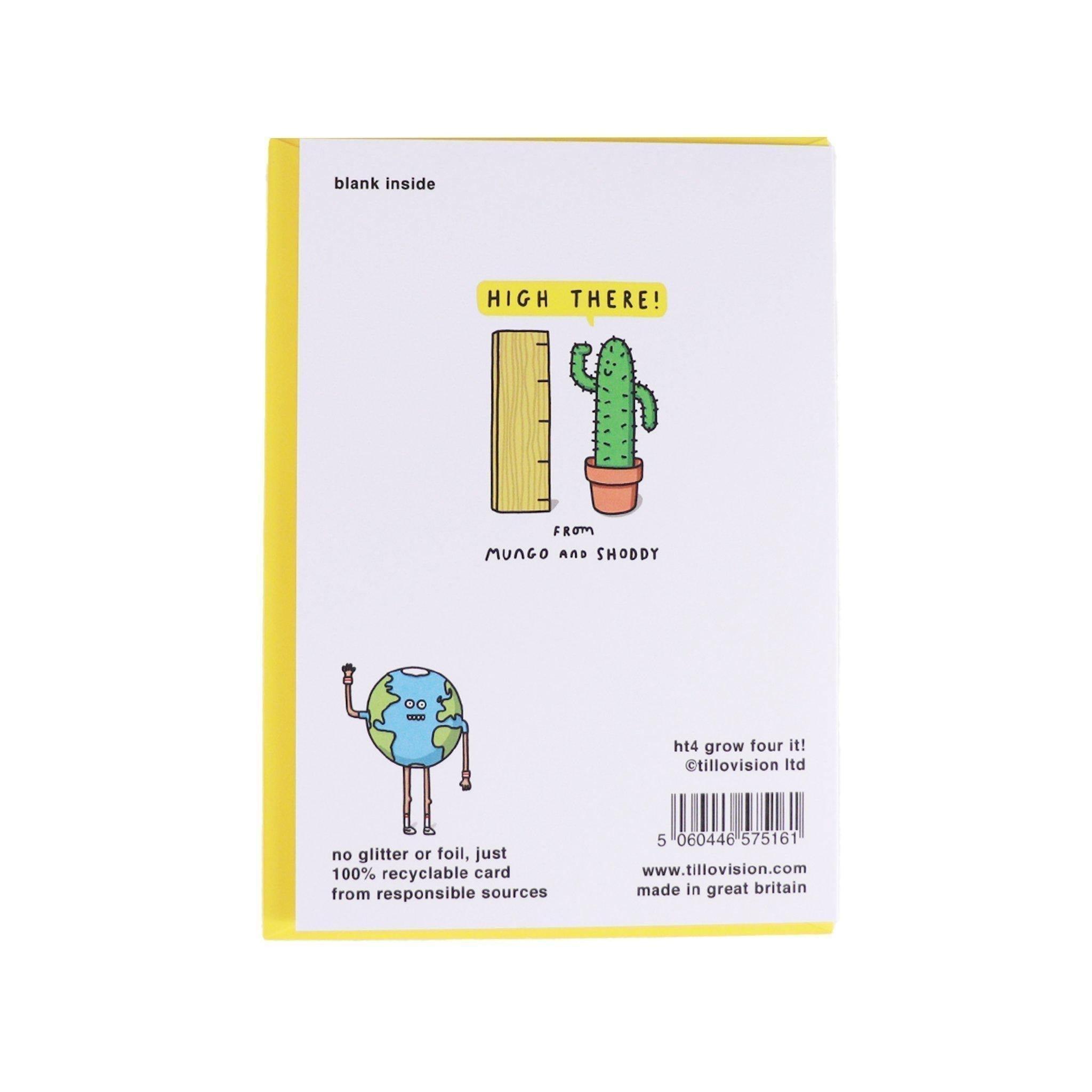 Card Happy 4th Birthday I Klosh Online Greeting Card Store KLOSH