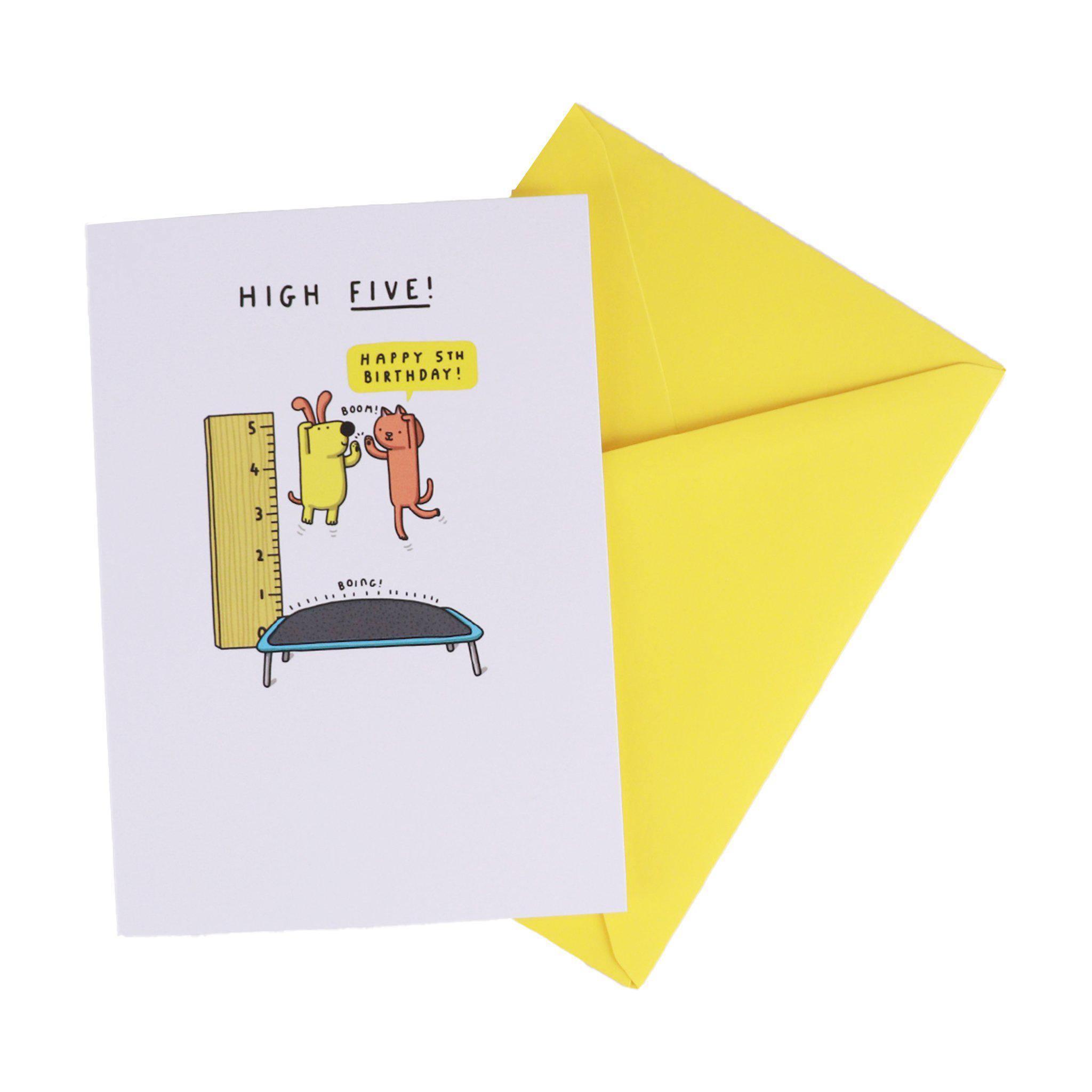 Card - Happy 5th Birthday - KLOSH