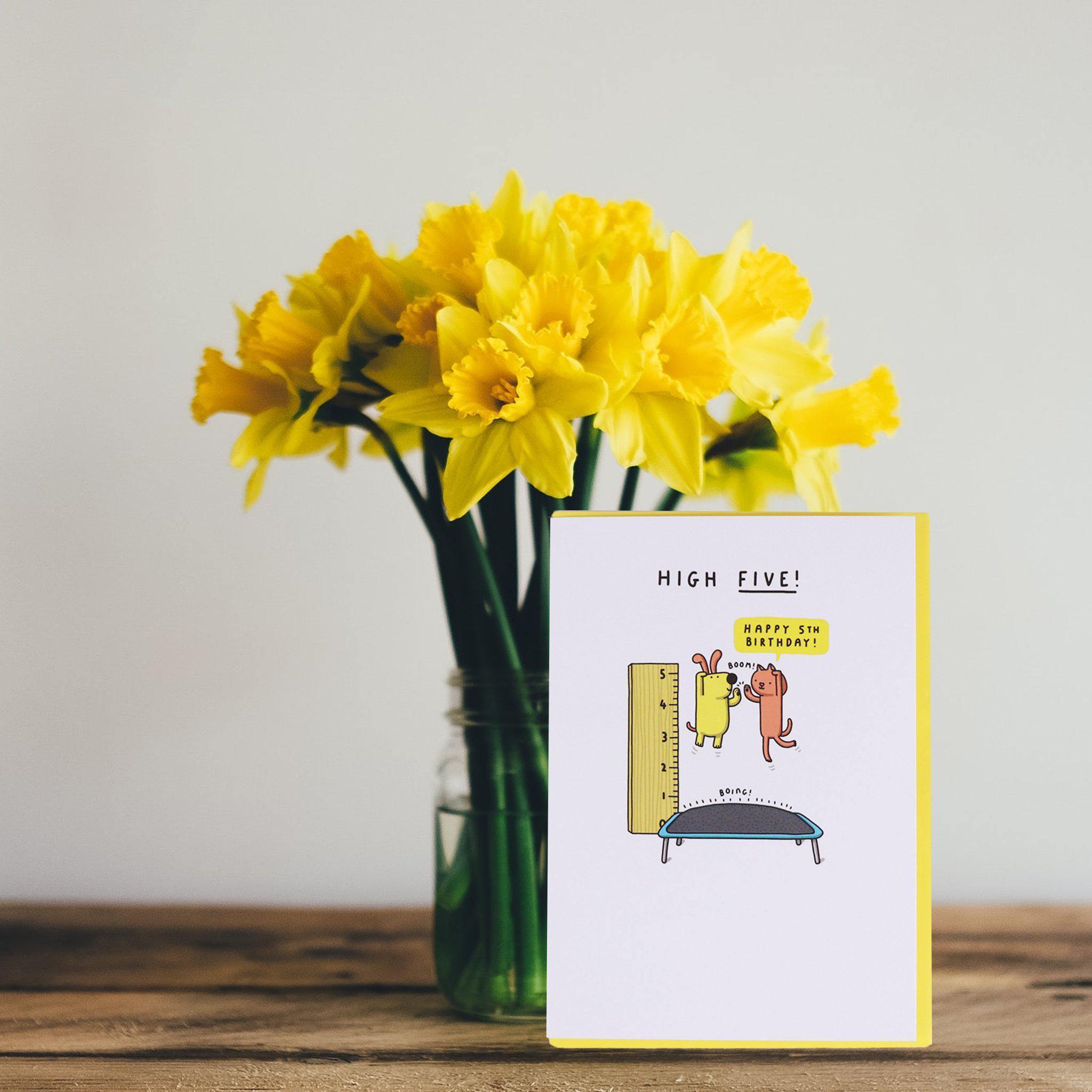 Card - Happy 5th Birthday - KLOSH