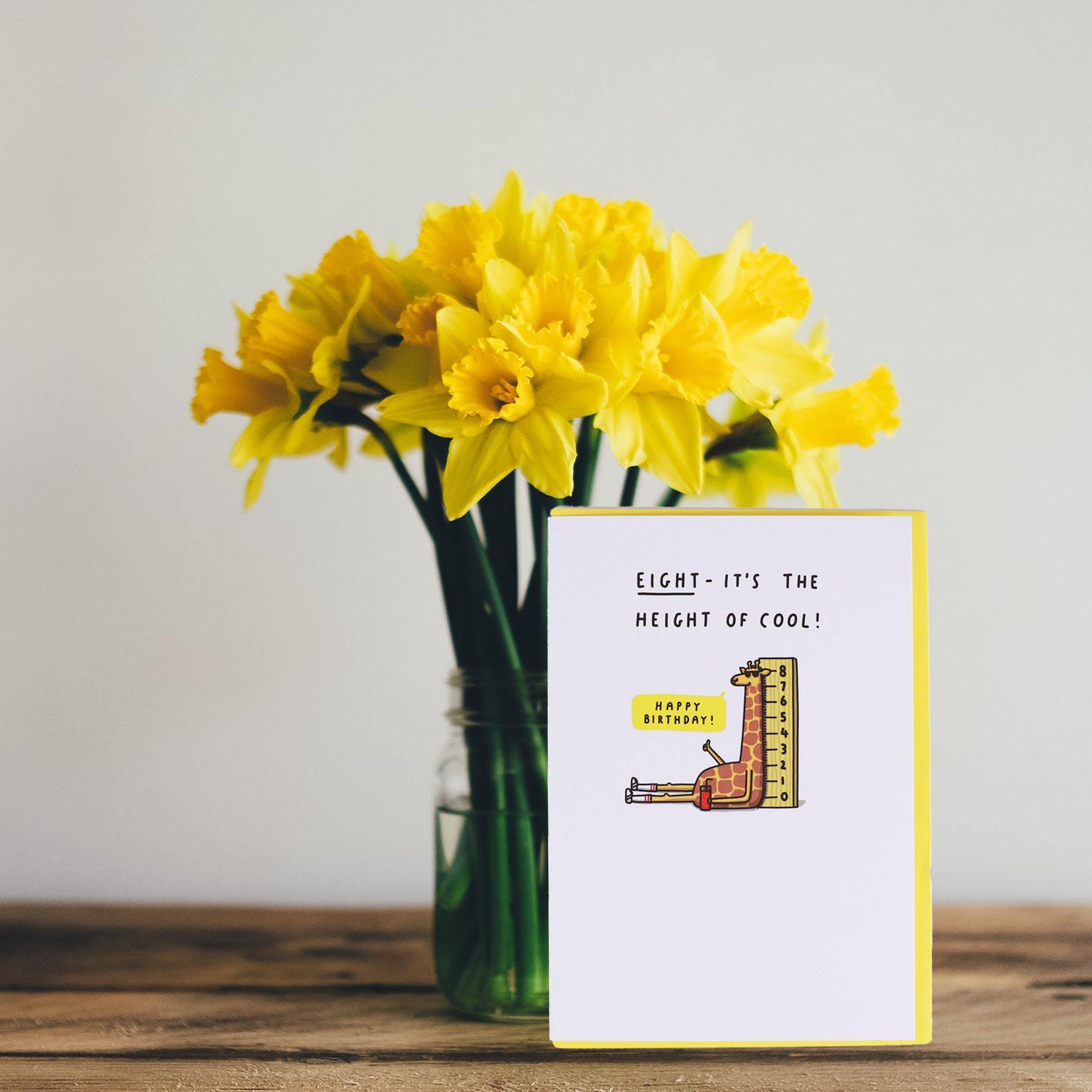 Card - Happy 8th Birthday - KLOSH