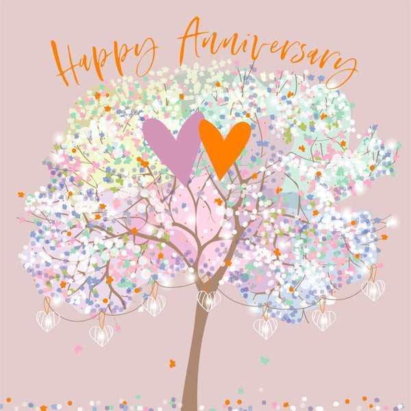 Card - Happy Anniversary Tree - KLOSH