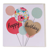 Card - Happy Birthday Balloons Card Birthday - KLOSH