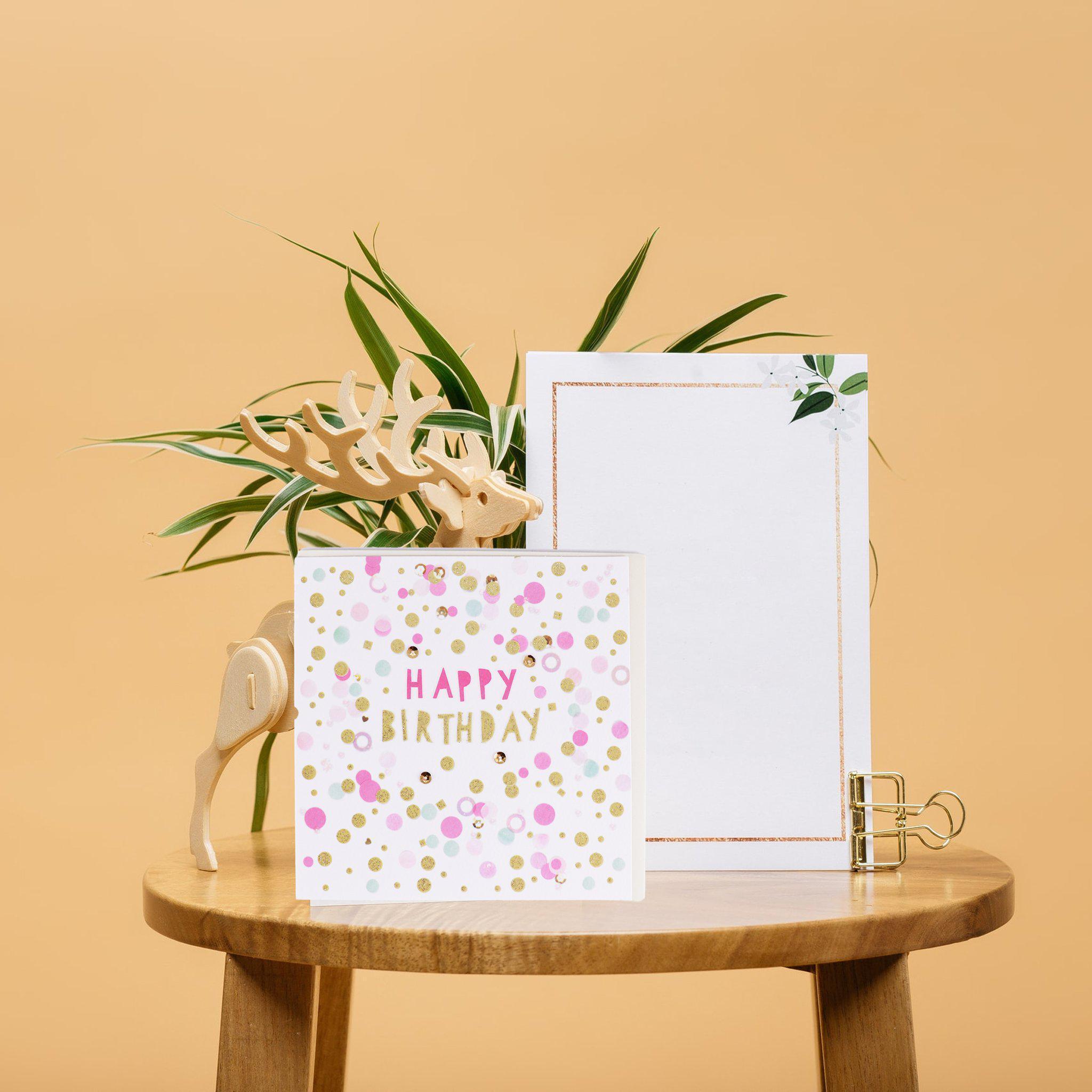 Card - Happy Birthday Bubbles - KLOSH