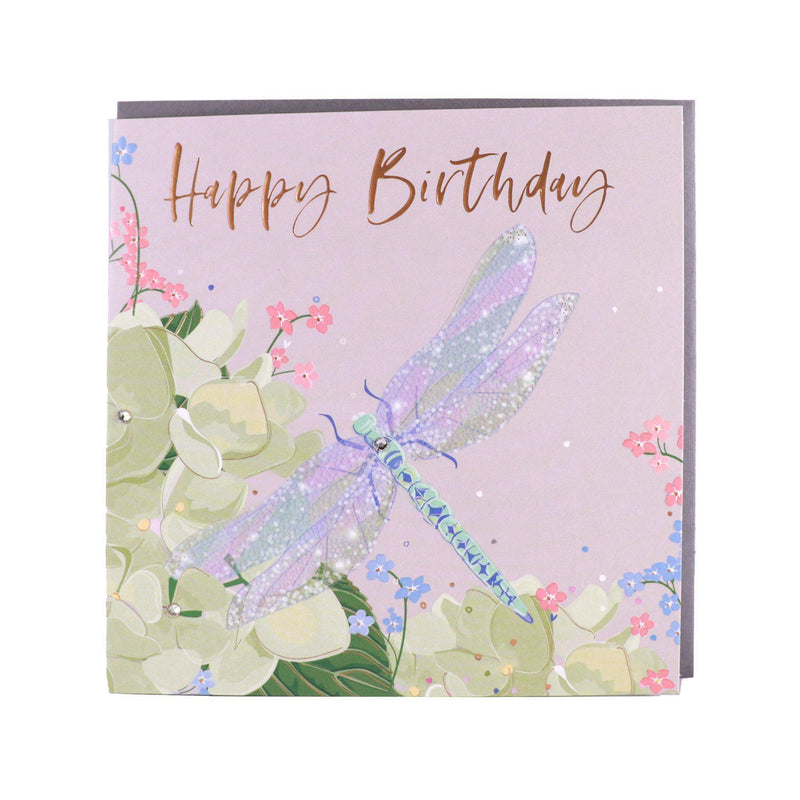 Card - Happy Birthday Dragonfly - KLOSH