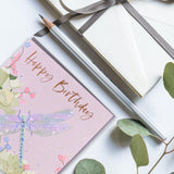 Card - Happy Birthday Dragonfly - KLOSH