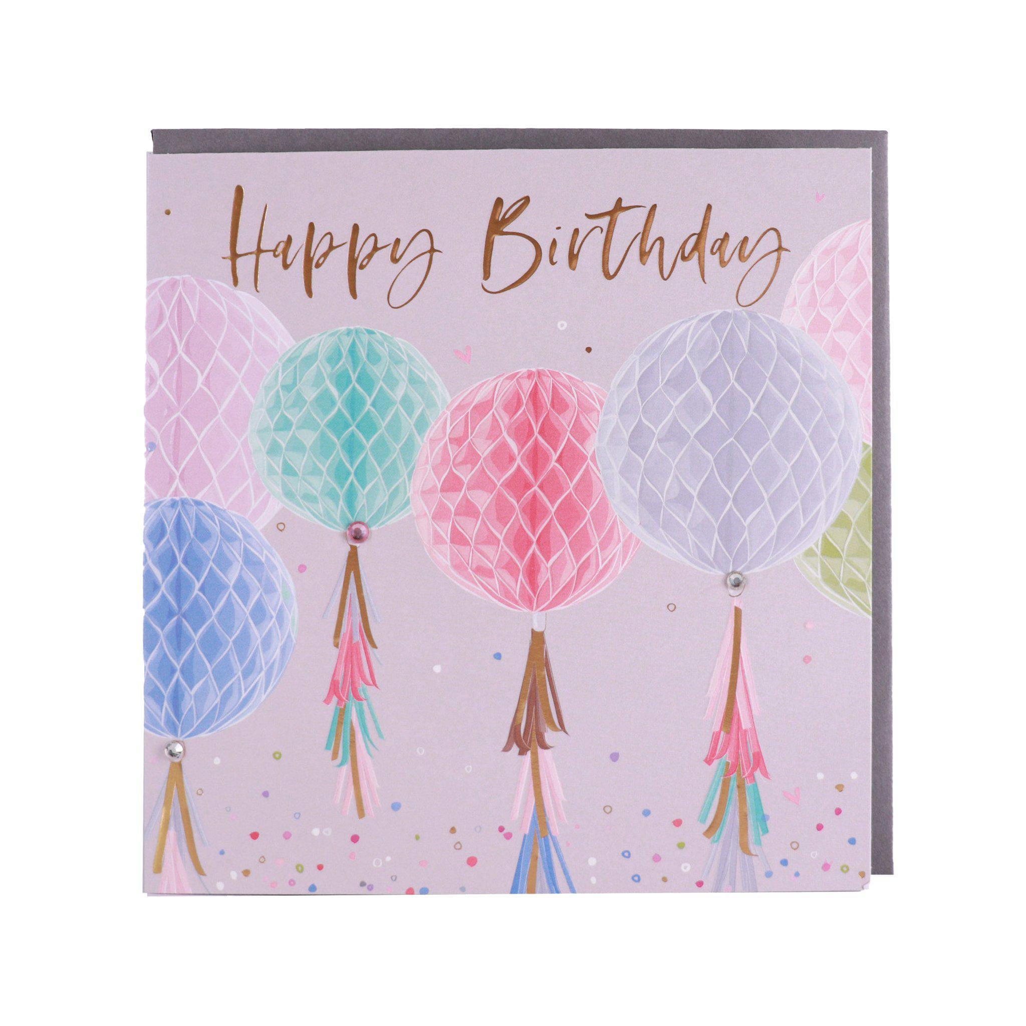 Card - Happy Birthday Lantern - KLOSH