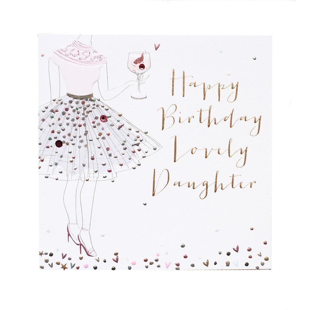 Card - Happy Birthday Lovely Daughter - KLOSH