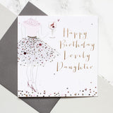 Card - Happy Birthday Lovely Daughter - KLOSH