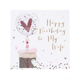 Card - Happy Birthday to My Wife - KLOSH