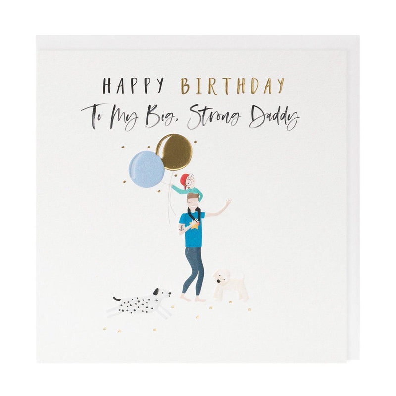 Card - Happy Day Happy Birthday Daddy - KLOSH