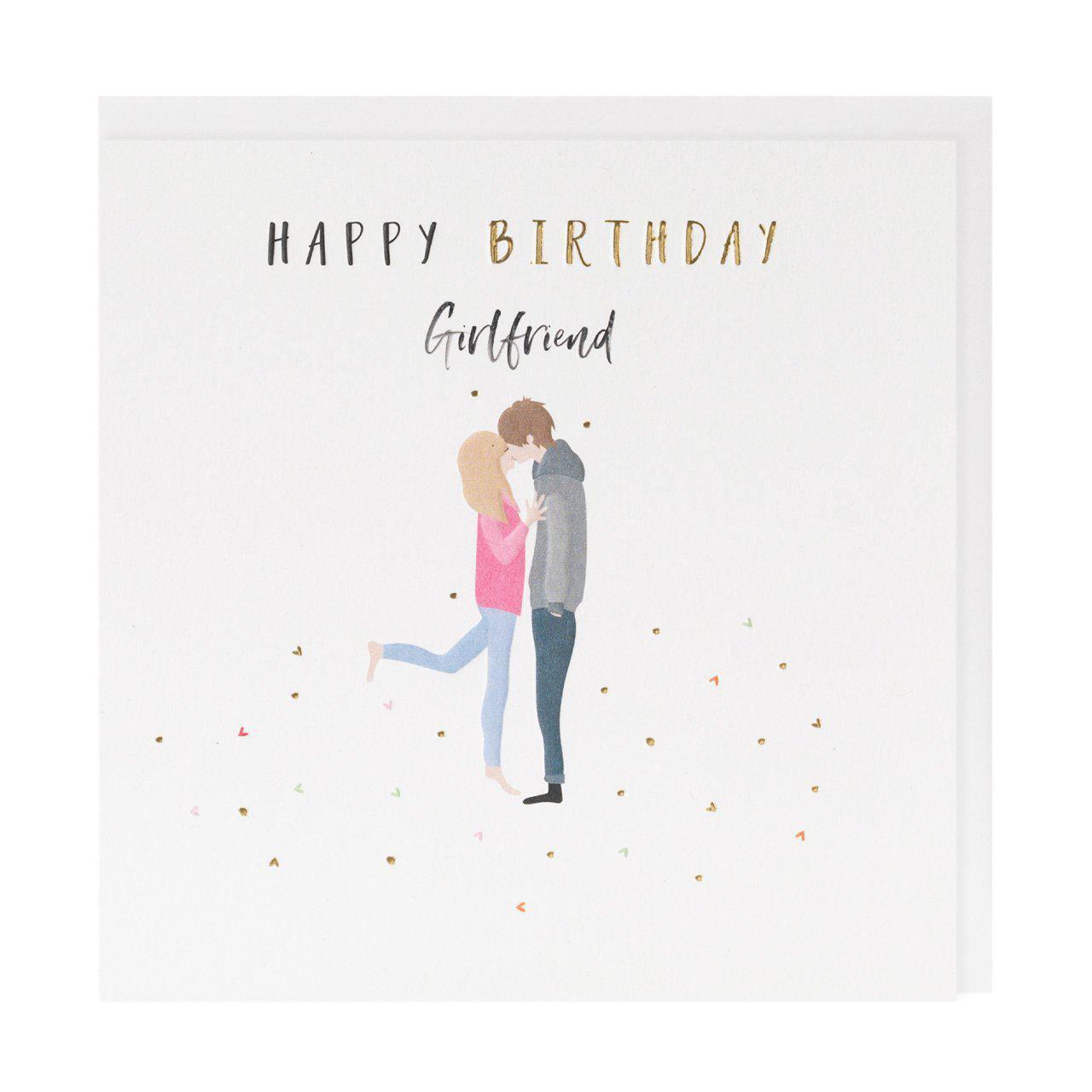 Card - Happy Day Happy Birthday Girlfriend - KLOSH