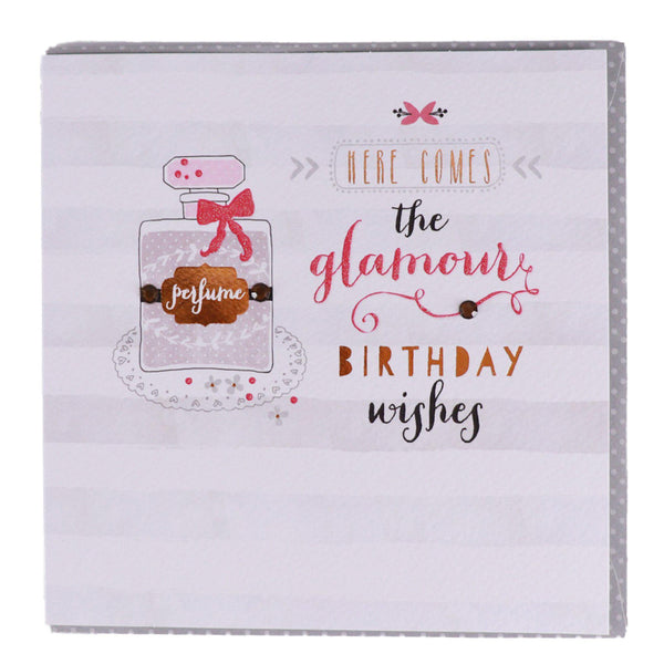 Card - Here Comes The Glamour Birthday - KLOSH