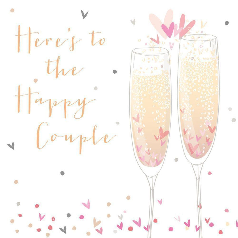 Card - Heres to the Happy Couple - KLOSH