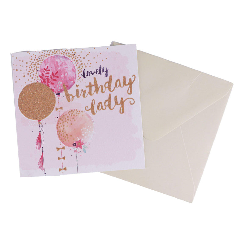 Card - Lovely Birthday Lady - KLOSH