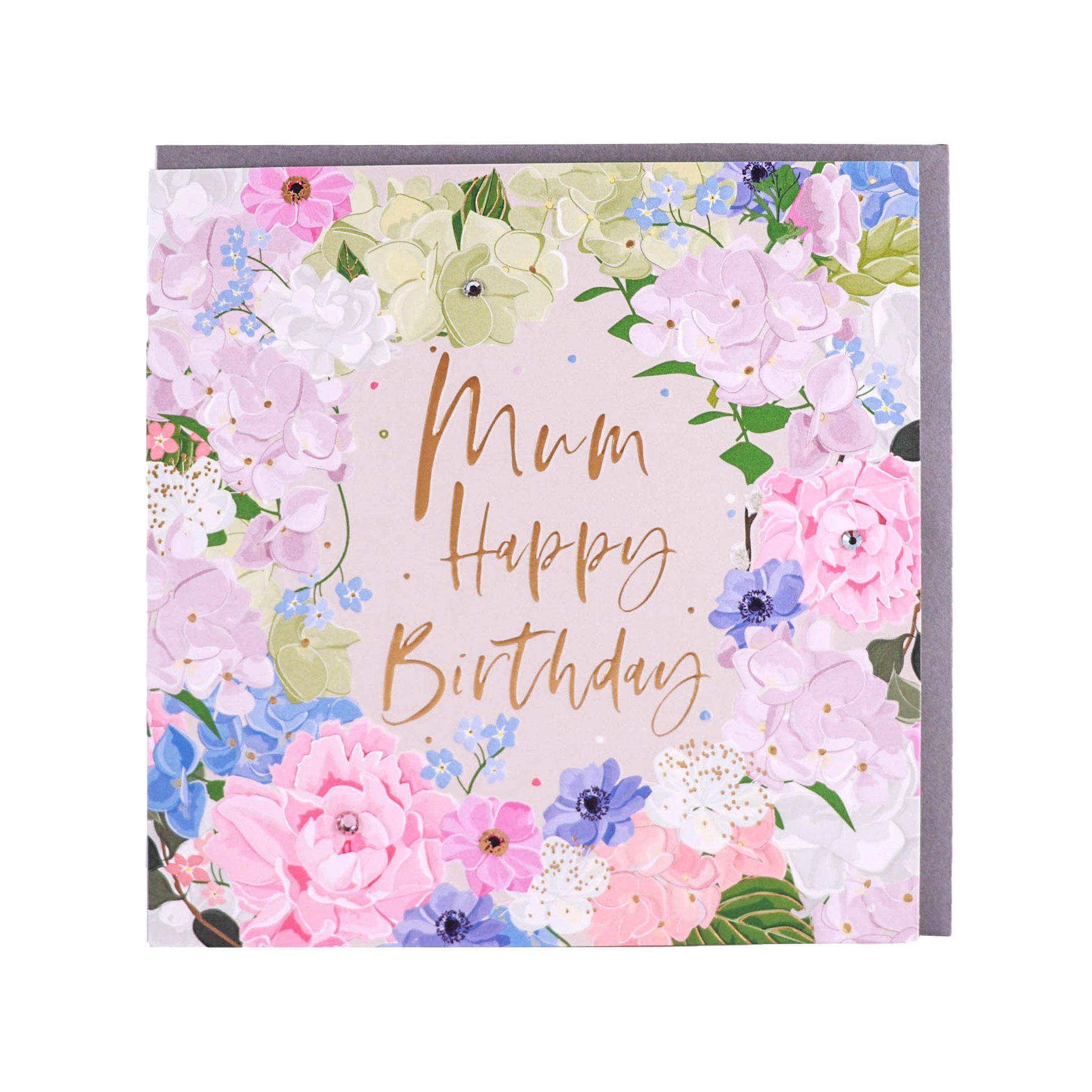 Card - Mum Birthday Floral - KLOSH