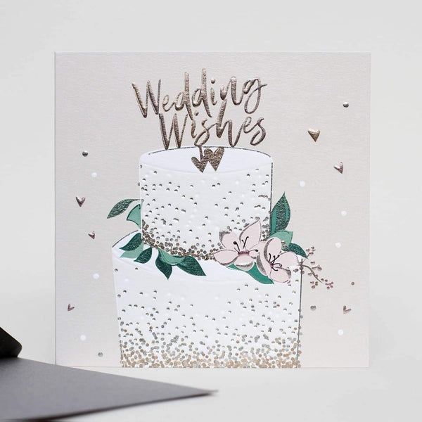 Card - Wedding Wishes Cake - KLOSH