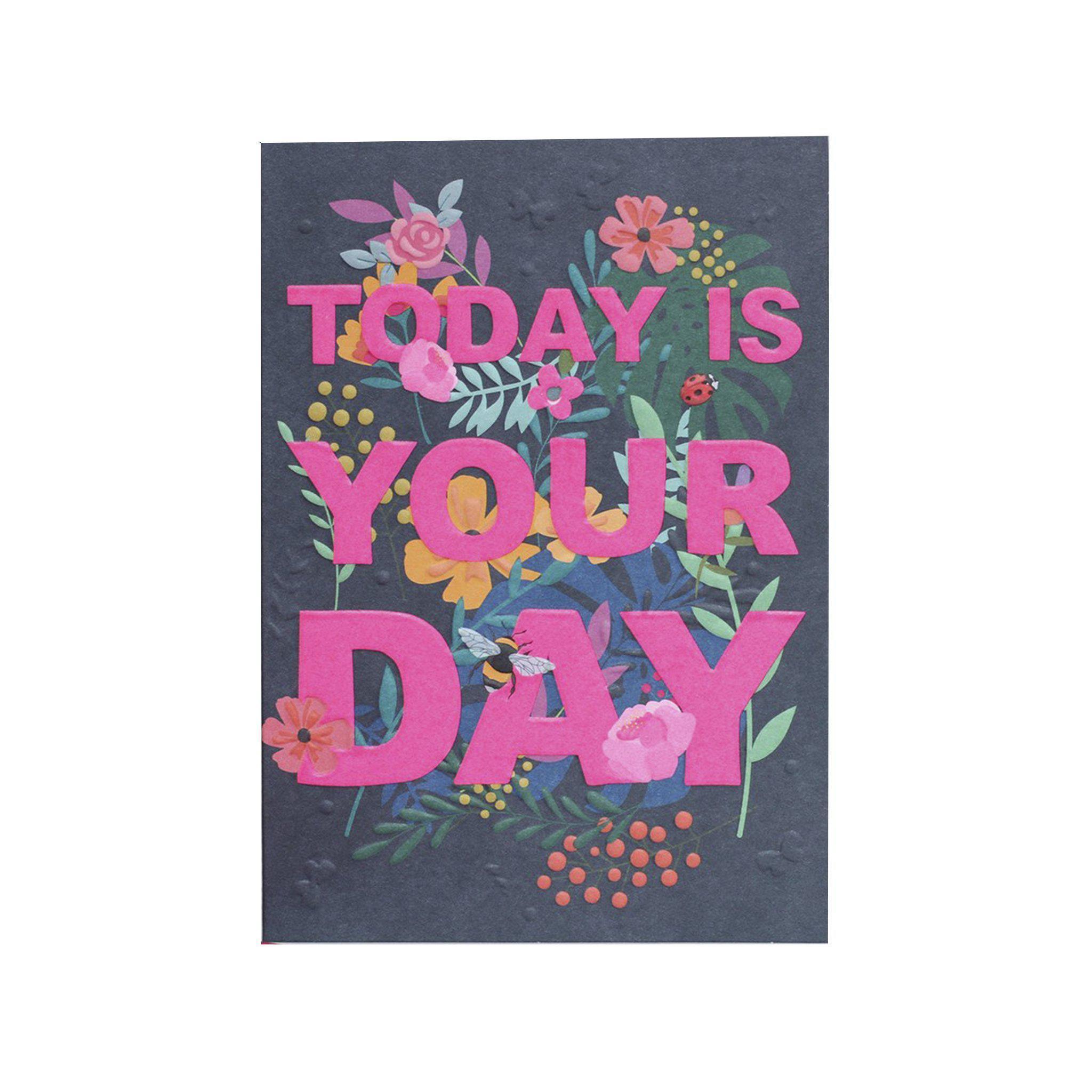 Card - Wild Thing Birthday Today Is Your Day - KLOSH