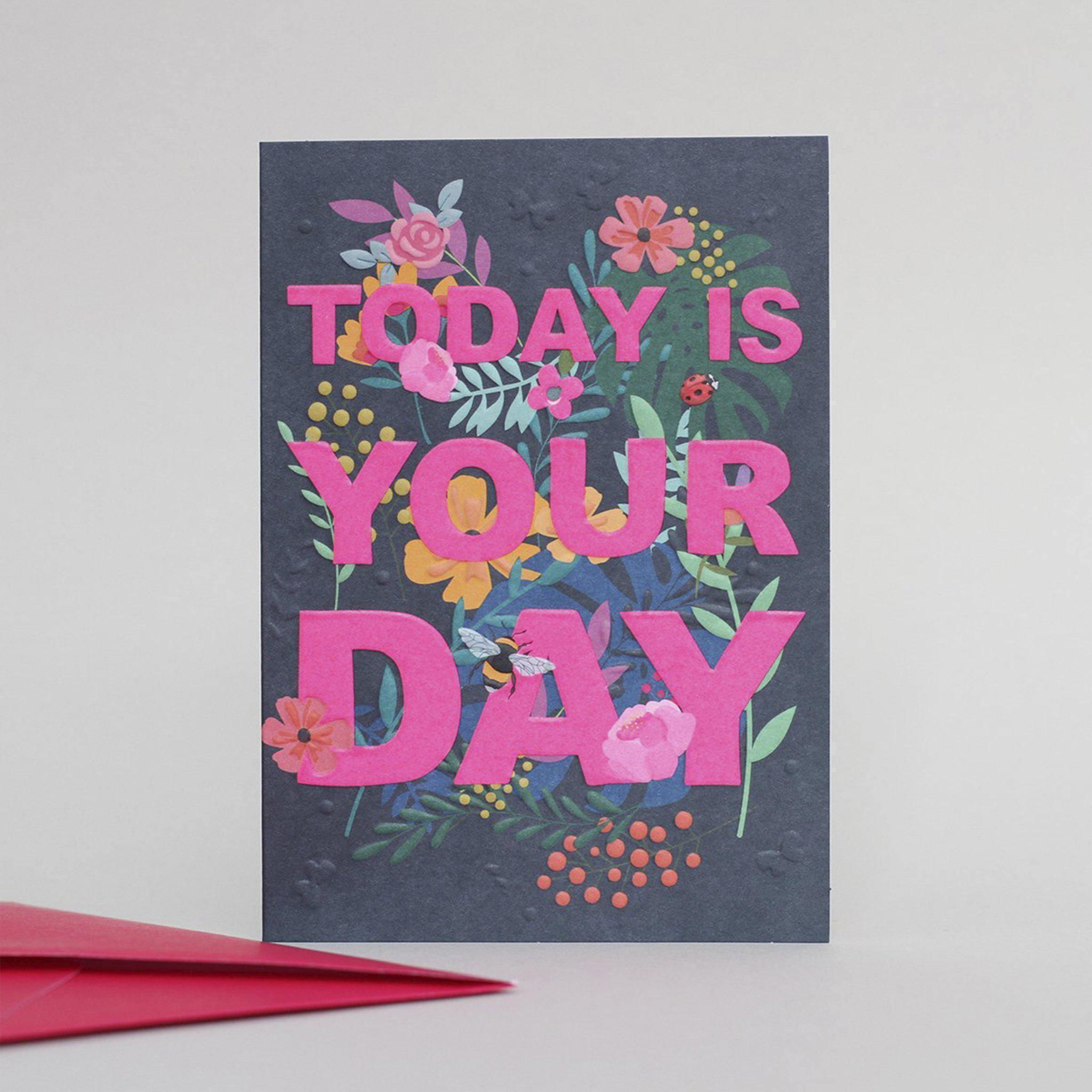 Card - Wild Thing Birthday Today Is Your Day - KLOSH