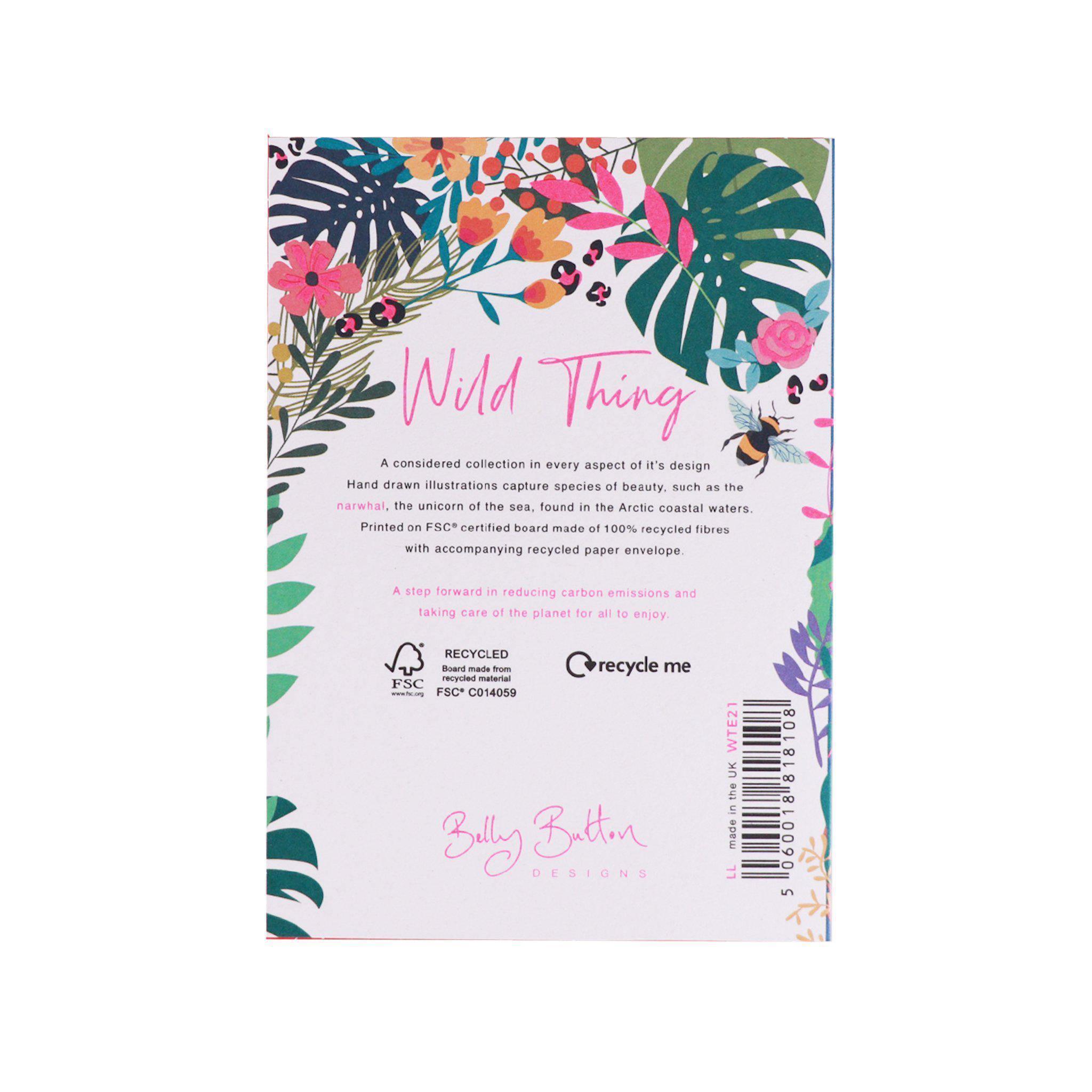 Card - Wild Thing Good Friends Like You Are Hard To Find - KLOSH