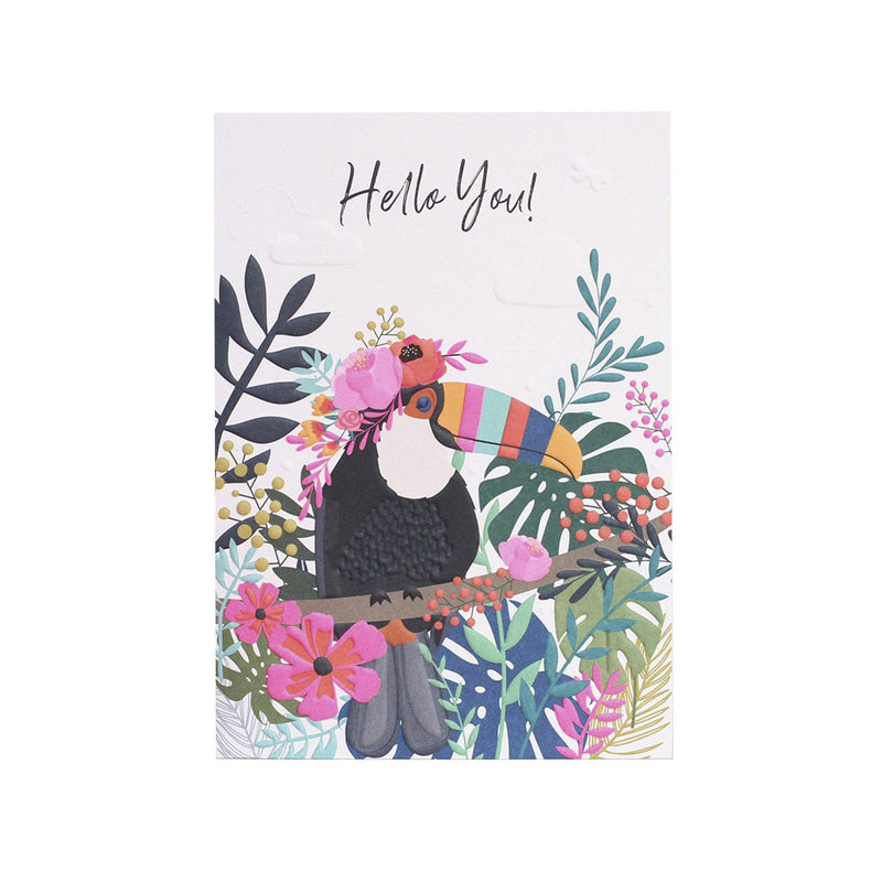 Card - Wild Thing Hello You Toucan - KLOSH