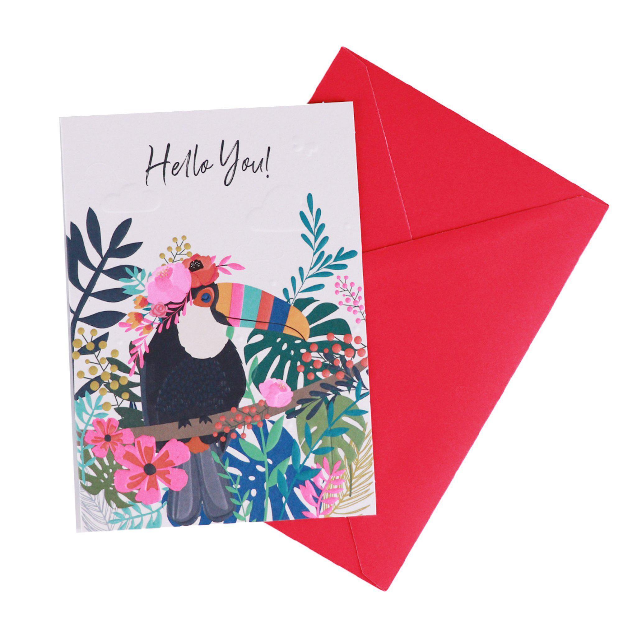 Card - Wild Thing Hello You Toucan - KLOSH