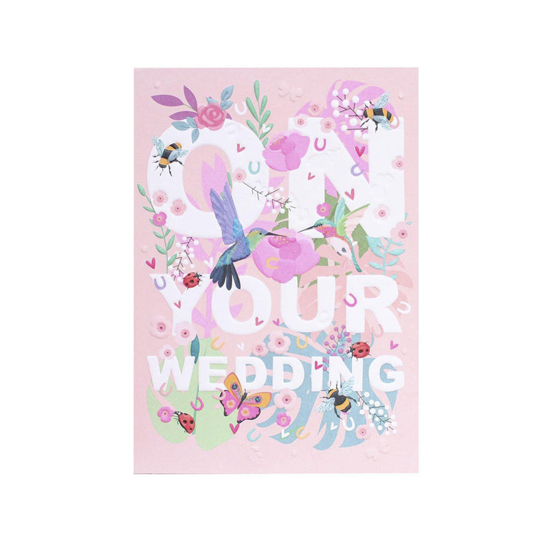 Card - Wild Thing Wedding Birds and Florals - KLOSH
