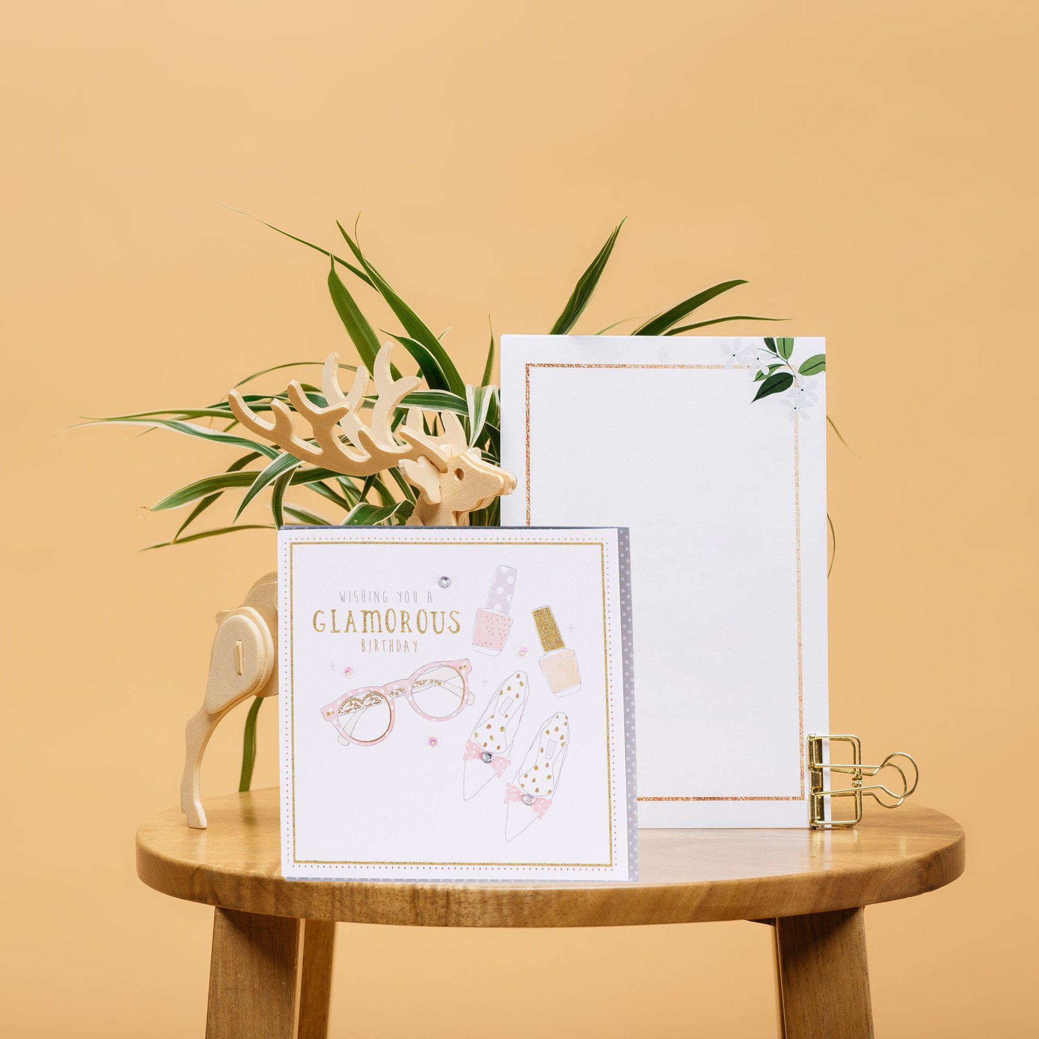 Card - Wishing You A Glamorous Birthday - KLOSH