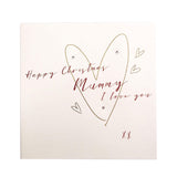 Christmas Card - Happy Christmas Mummy I Love You - KLOSH