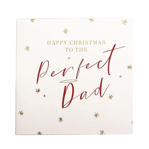 Christmas Card - Happy Christmas To The Perfect Dad - KLOSH