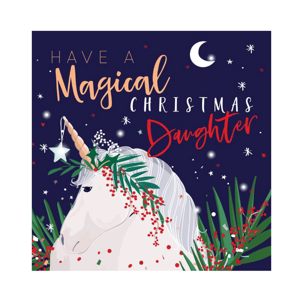 Christmas Card - Magical Christmas Daughter - KLOSH