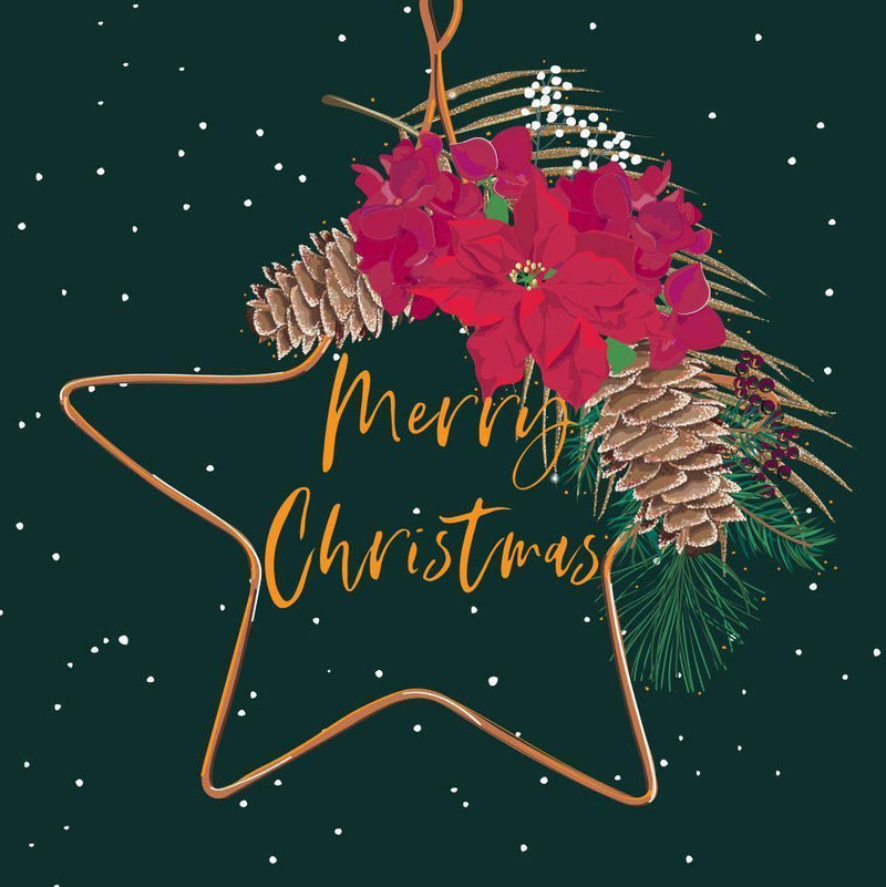 Christmas Card - Merry Christmas Star - KLOSH