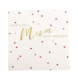 Christmas Card - My Beautiful Mum Happy Christmas - KLOSH