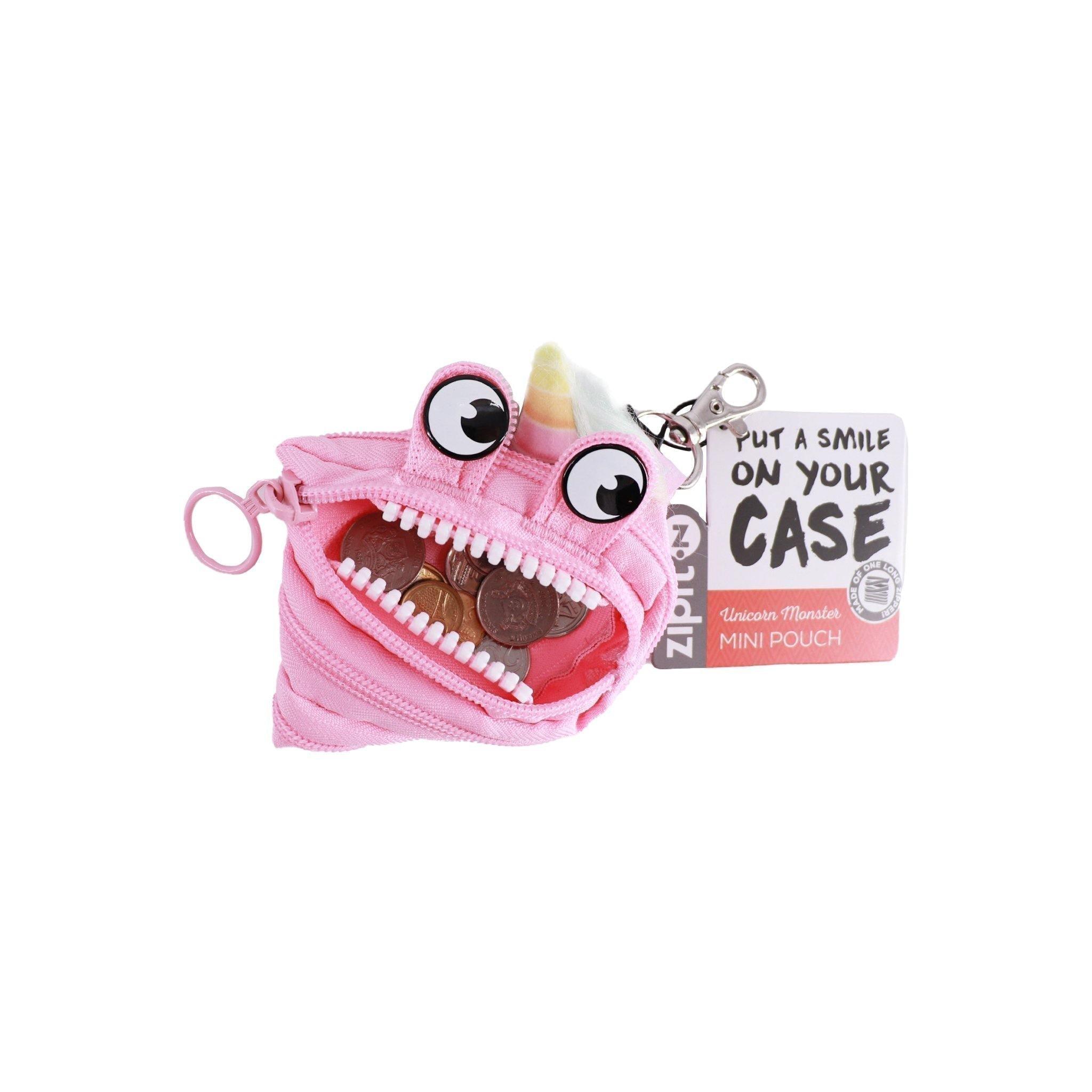 Coin Purse - Monster Unicorn Pink - KLOSH