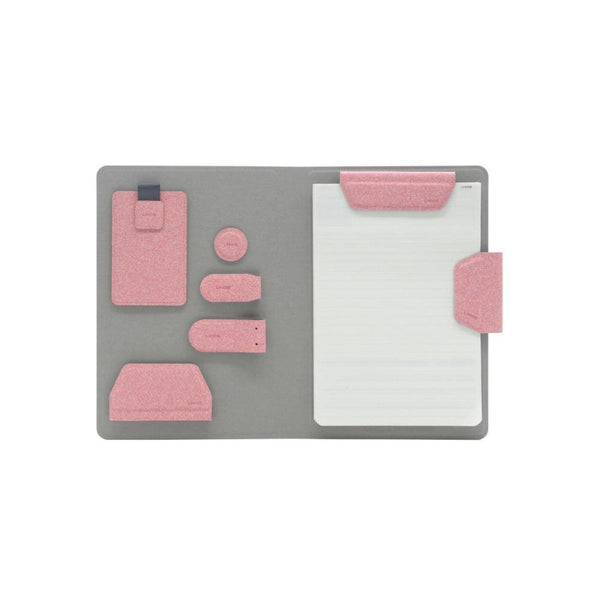 Desk Organiser - MagEasy Folio in Quartz Pink - KLOSH